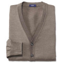 Gilet boutonné mérinos Pierre Clarence®