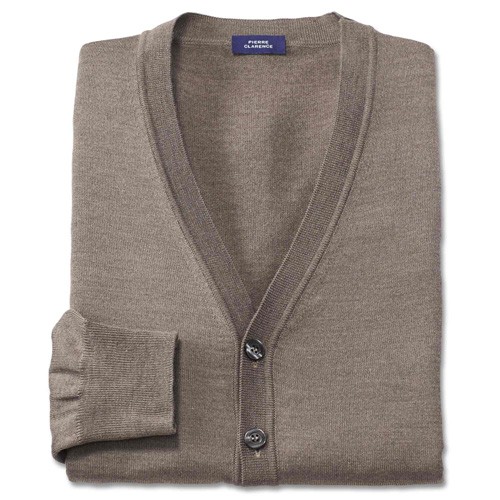 Gilet boutonné mérinos Pierre Clarence®