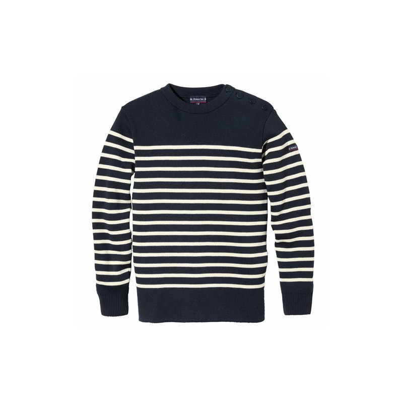 Pull Marin rayé