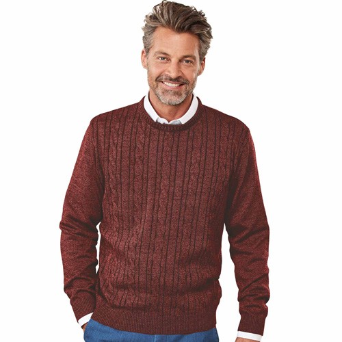 Pull torsadé Thermo-confort