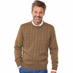 Pull torsadé Thermo-confort