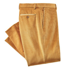 Velours Velcorex® Harryland Ocre, Taille : 60, Couleur : Ocre, par l’Homme Moderne.