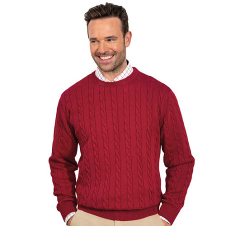 Pull torsades mérinos (8)