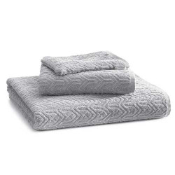 Parure de bain Chevron BlanClarence®