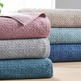 Parure de bain Chevron BlanClarence®