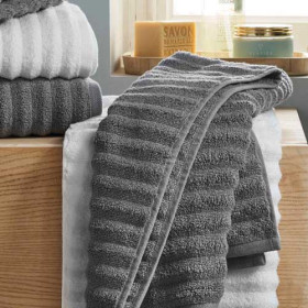 Serviette de toilette Minéral BlanClarence®