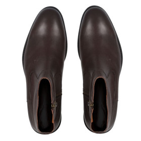Bottes cuir zippées