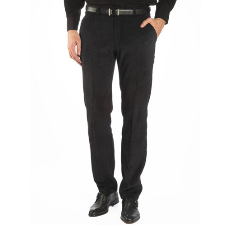 Pantalon confort velours