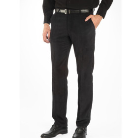 Pantalon confort velours