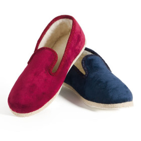 Charentaises tradition, Pointure : 41, Couleur : Bordeaux, par l’Homme Moderne.