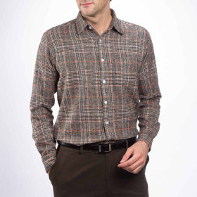 Chemise flanelle «Prince de Galles» (2)