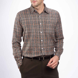 Chemise flanelle «Prince de Galles»