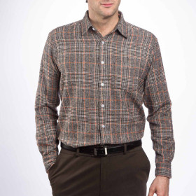 Chemise flanelle «Prince de Galles» (3)