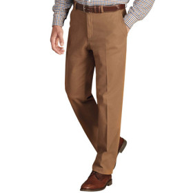 Pantalon gabardine confort, Taille : 54, Couleur : Beige, par l’Homme Moderne.