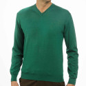 Pull col V mérinos