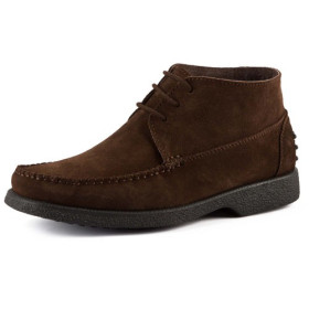 Chaussures Cuir Boston, Pointure : 42, Couleur : Marron, par l’Homme Moderne.