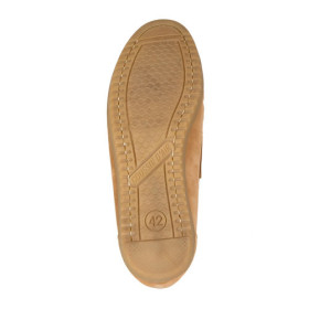 Chaussures à scratch cuir tressé coussin d'air