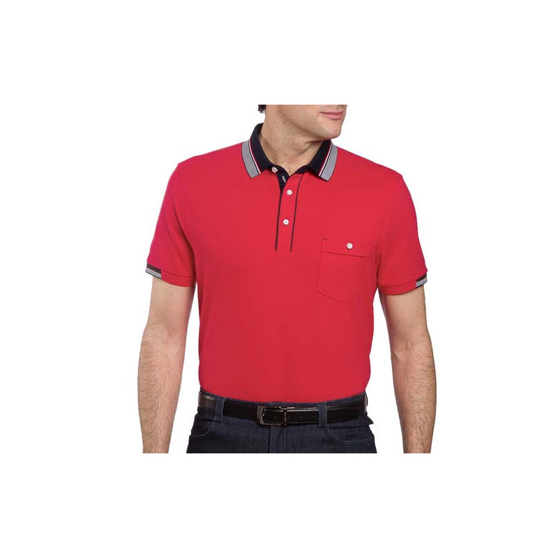 Polo maille piqué Romani