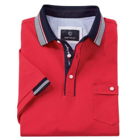 Polo maille piqué Romani