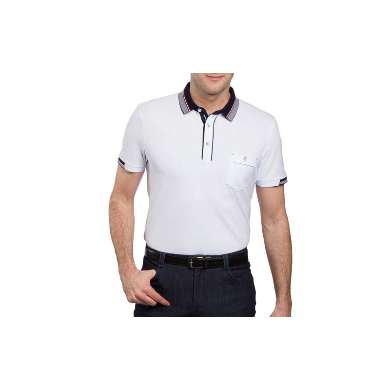 Polo maille piqué Romani