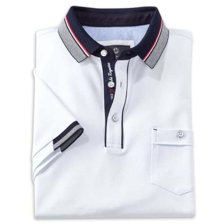 Polo maille piqué Romani