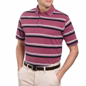 Polo maille piquée