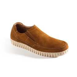Mocassins cuir semelle flexi-confort