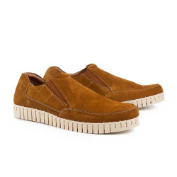 Mocassins cuir semelle flexi-confort