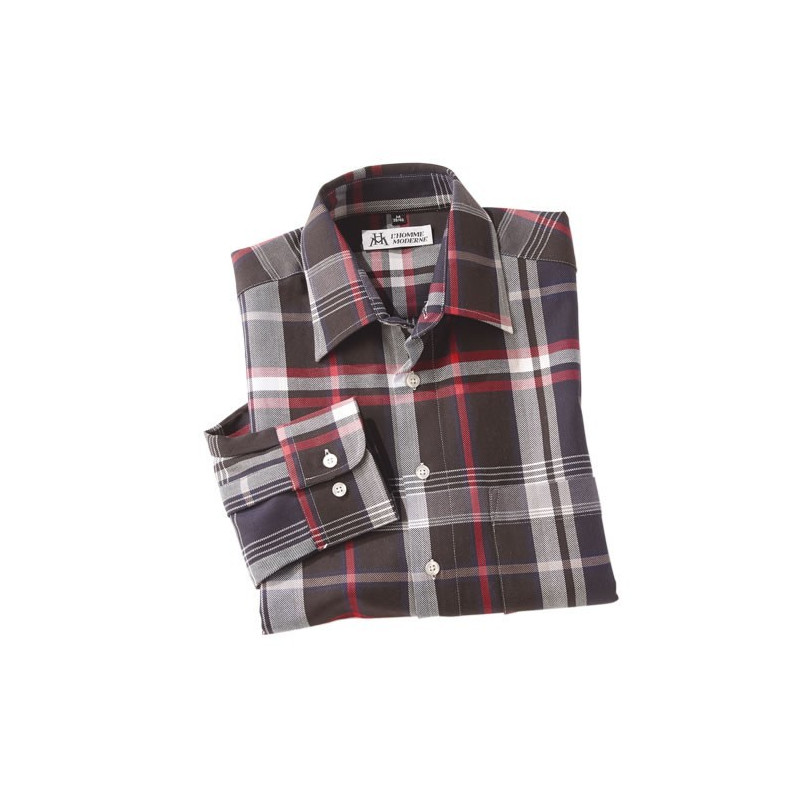 Chemise flanelle à carreaux