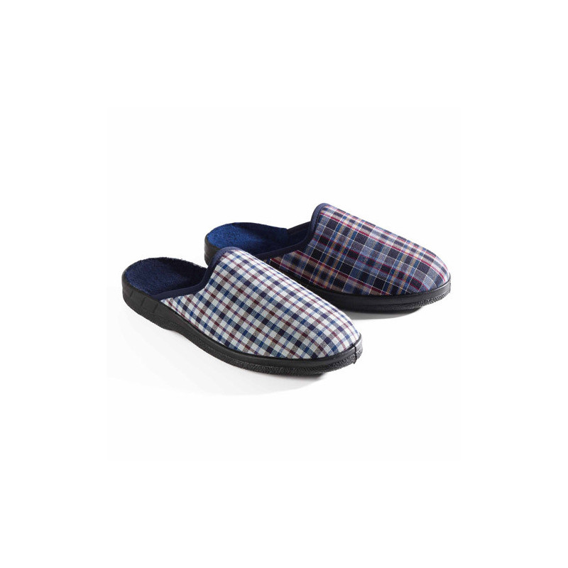 Duo de mules carreaux - les 2