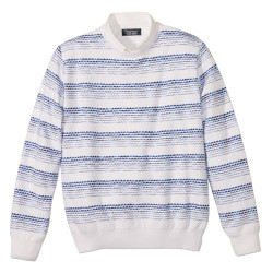 Pull bleu azuré