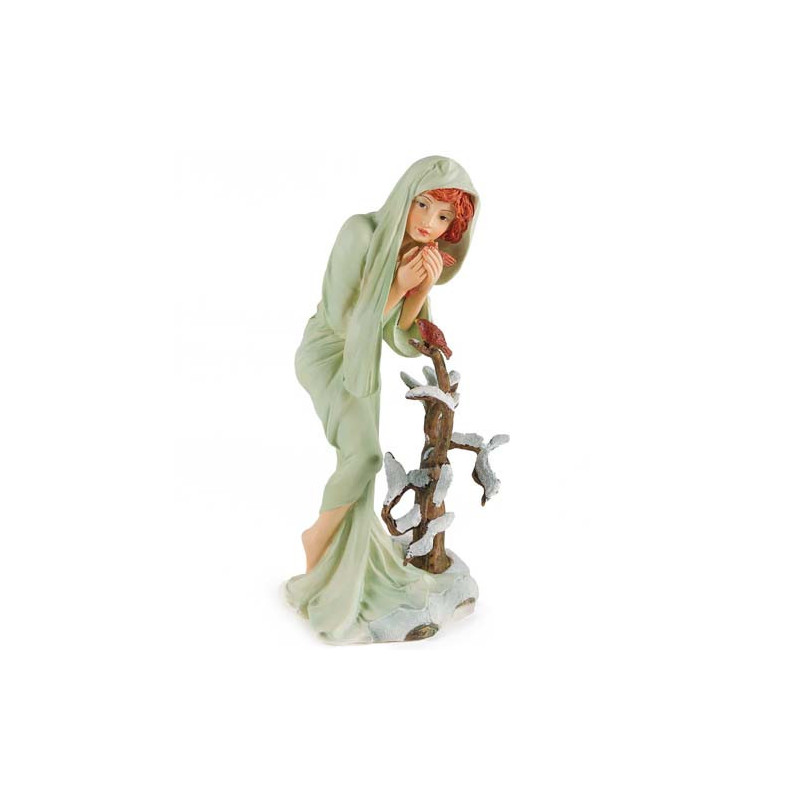 La statuette Mucha “L'Hiver”