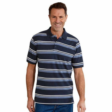 Polos rayures club - les 2