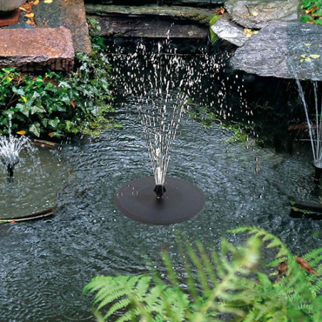 Fontaine jet d’eau solaire