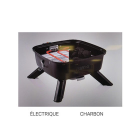 Barbecue nomade 2 en 1