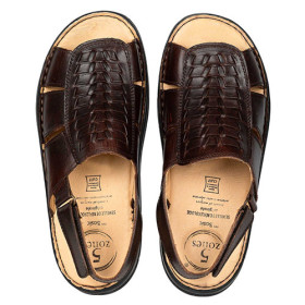 Sandales cuir 5 zones