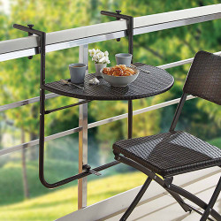 Table de balcon pliante
