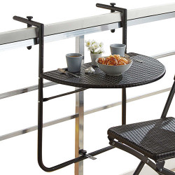 Table de balcon pliante