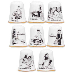 Les 8 dés Métiers d'Antan