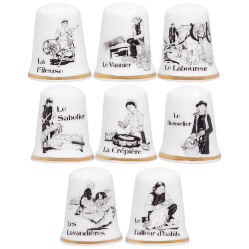 Les 8 dés Métiers d'Antan