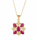 Le pendentif aux 5 rubis