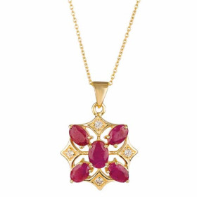 Le pendentif aux 5 rubis, par l’Homme Moderne.