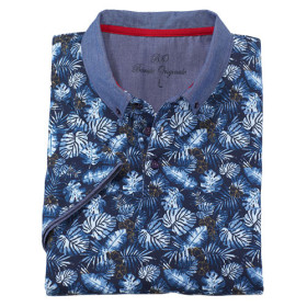 Polo bleu Tropic
