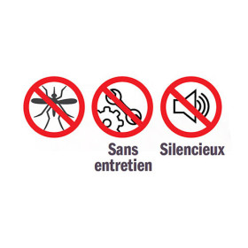 Lanterne anti-insectes photocatalytique