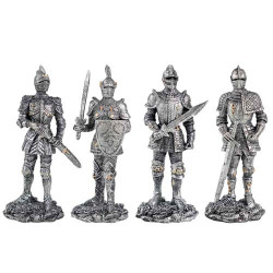 Les 4 chevaliers du Moyen Âge