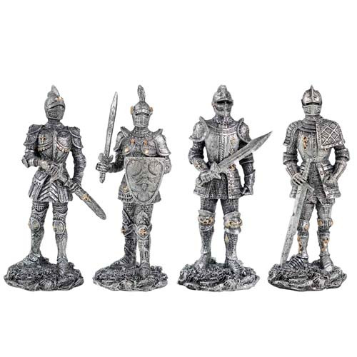 Les 4 chevaliers du Moyen Âge