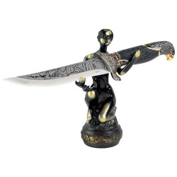 La dague tête d’aigle avec support