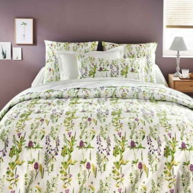 Housse de couette Bucolique BlanClarence®, Couleur : Multicolore, Dimension : 200 x 200 cm, par l’Homme Moderne.