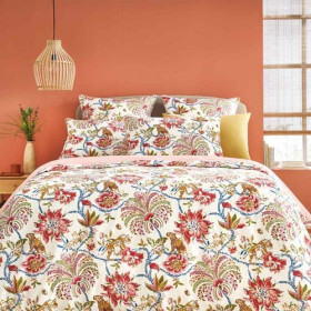 Housse de couette Chimène BlanClarence®, Couleur : Multicolore, Dimension : 140 x 200 cm, par l’Homme Moderne.