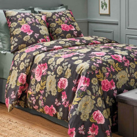 Parure de lit Cléa BlanClarence®, Couleur : Multicolore, Dimension : 140 x 200 cm, par l’Homme Moderne.